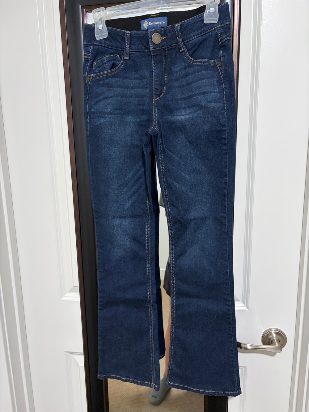Democracy Dark Blue Flare Jeans